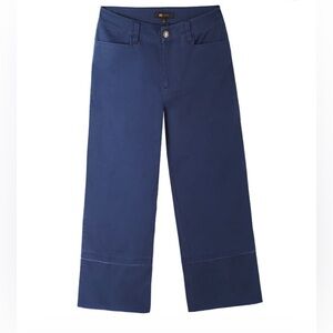 NEW Frye Crop Wide Cuff Pants. 10